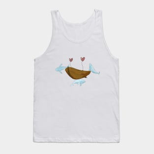 Whales. Tank Top